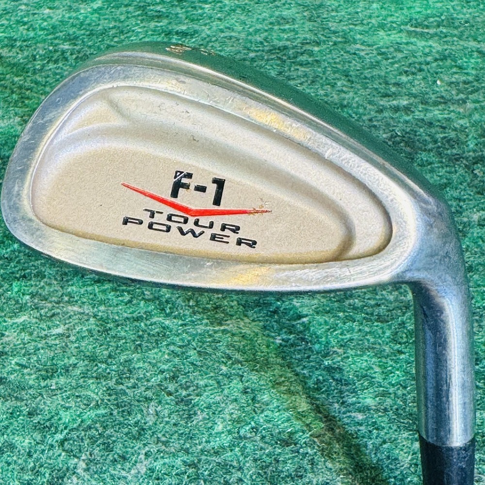 Tour Power F-1 Sand Wedge Mens RH 35.5 In Regular Steel Silver Golf Club